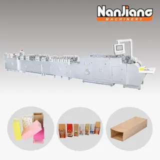 Como funciona a máquina de saco de papel?